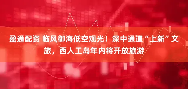 盈通配资 临风御海低空观光！深中通道“上新”文旅，西人工岛年内将开放旅游